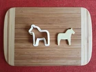 Dalahorse Cookie Cutter Unicorn Biscuit Stamp Cake Topper Fondant cutter