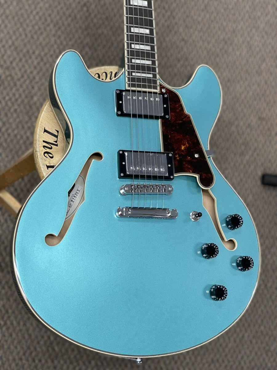 D’Angelico Premier DC Ocean Turquoise D'Angelico Premier DC Ocean Turquoise freeshipping - Impulse