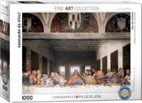 Eurographics Das Letzte Abendmahl Von Da Vinci 1000 Teile Puzzle 680 Mm X 480 Mm