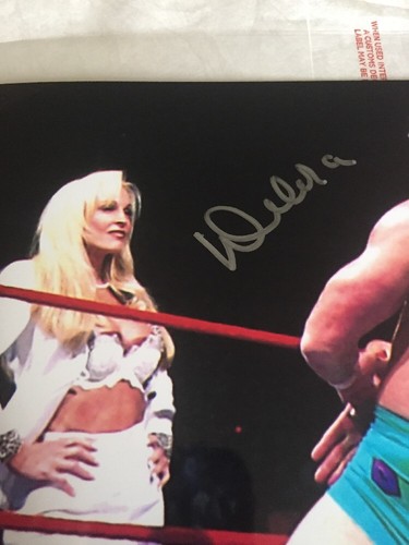 DEBRA MCMICHAEL & BAD ASS BILLY GUNN WWE WWF TNA SIGNED 8x10 PHOTO PSA/DNA COA - Picture 2 of 6