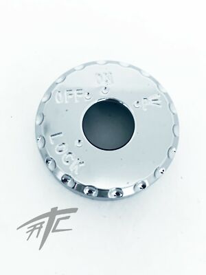 ZX-14 CHROME DIAMOND CUT “ZX” ENGRAVED KEY COVER 2011 KAWASAKI ZX