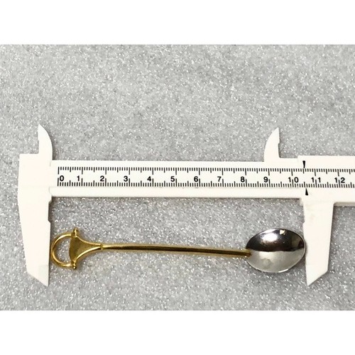 Authentische Gucci antike Teelöffel Gold Silber Küchenware. - Bild 5 von 9