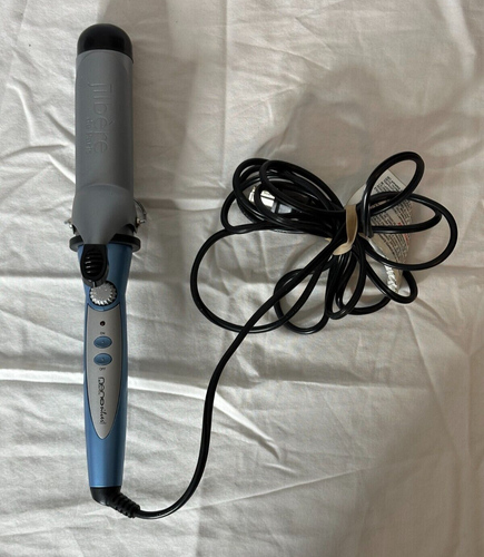 Jilbere de Paris Nano Silver Tools Ceramic Curling Iron Wand Professional Blue