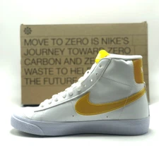 *NEW* BIG KIDS NIKE BLAZER MID NN GS KWE (GS) WHITE/VIVID ORANGE (FJ4670 100) 👍