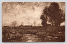 Neglected Lands J Francis Murphy Albright Art Gallery Buffalo New York Postcard