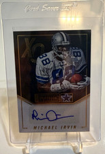 Panini XO Playbook AUTOGRAPH Michael Irvin DALLAS Cowboys NFL HALL OF FAMER 3/5