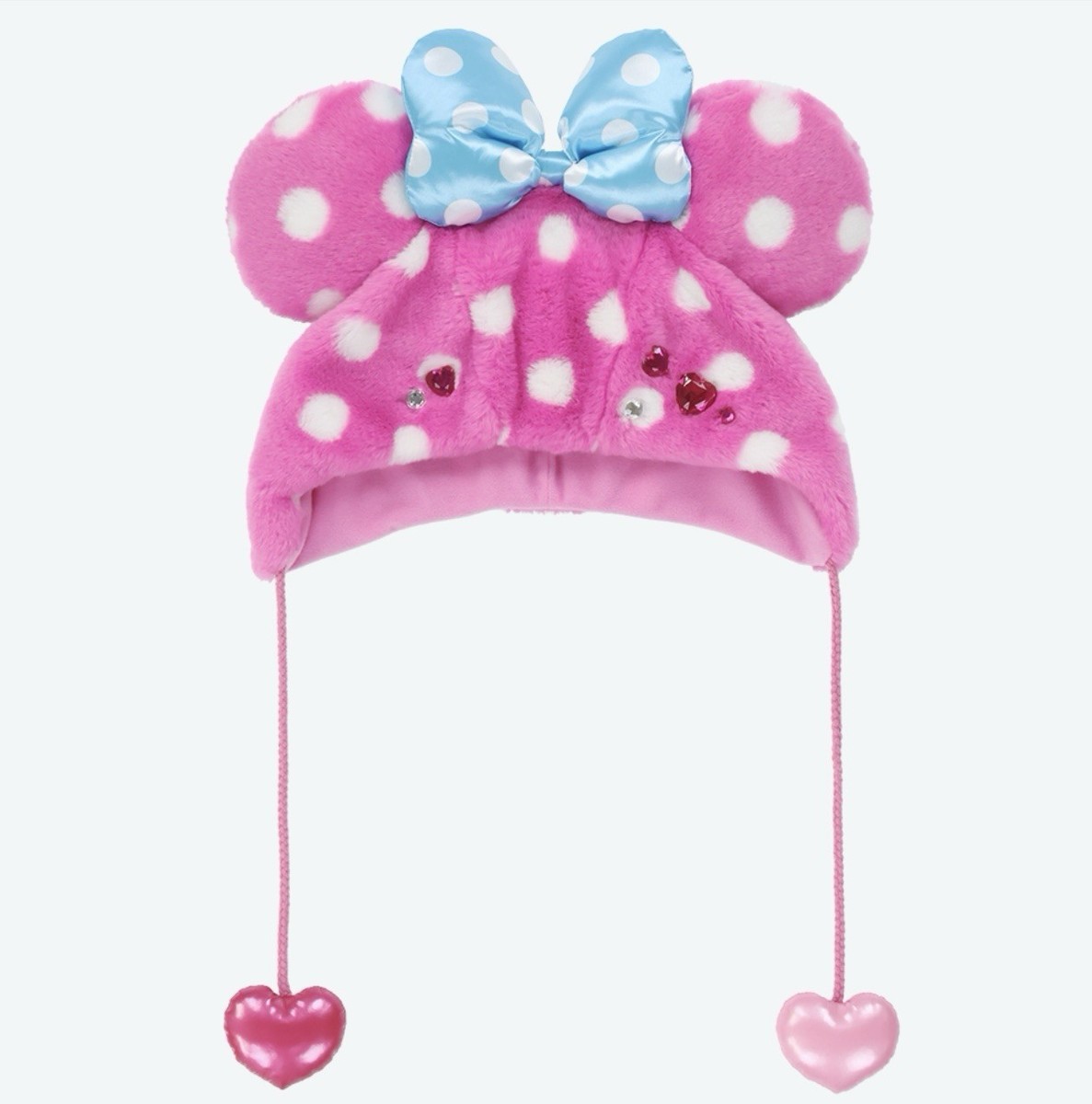 Tokyo Disney Minnie Pink Heart Fun Cap Pal-Palooza Funderland 【US
