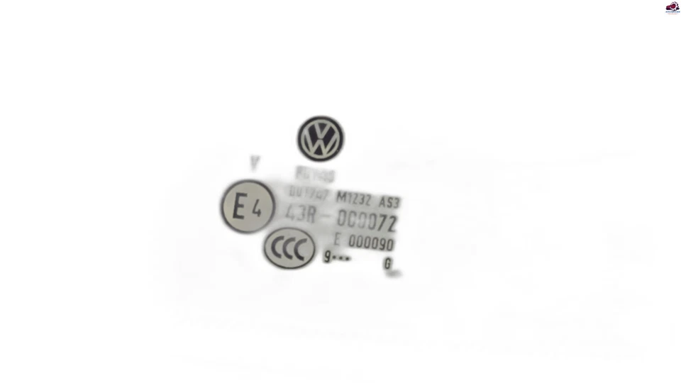 VOLKSWAGEN ATLAS 2018-2025 TRASERO IZQUIERDO LADO DEL CONDUCTOR CUARTO PANEL VENTANA VIDRIO OEM Foto 4 de 4