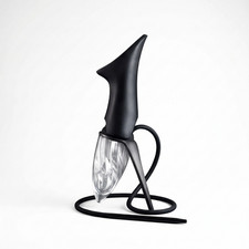 Cachimba Flotante, Cachimba Levitante, Porcelana y Vidrio con LED, Coleccionable de Lujo