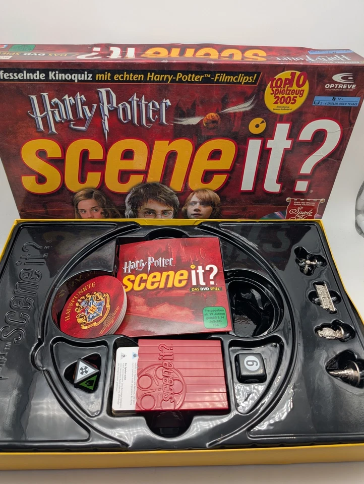 Scene It? Harry Potter Mattel 2006 Brettspiel mit DVD Gesellschaftsspiel Familie - Bild 3 von 4
