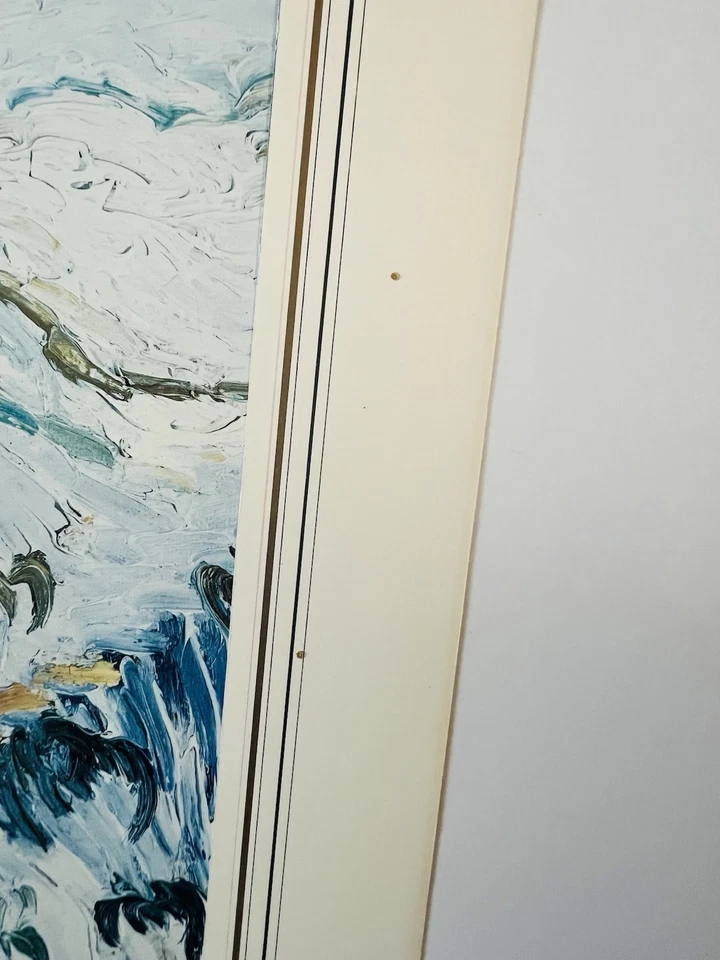 Impressão artística Vincent van Gogh "The Mulberry Tree" – Vintage 1980 Harry N. Abrams  - Imagem 3 de 4