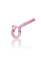 GRAV HOOK HITTER SHERLOCK Style One Hitter Glass Hand Pipe 4.75" PInk USA