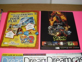 Lot of 8 Official Dreamcast Magazine #5-12 + supplement letter GREAT! 6 7 8 9 10