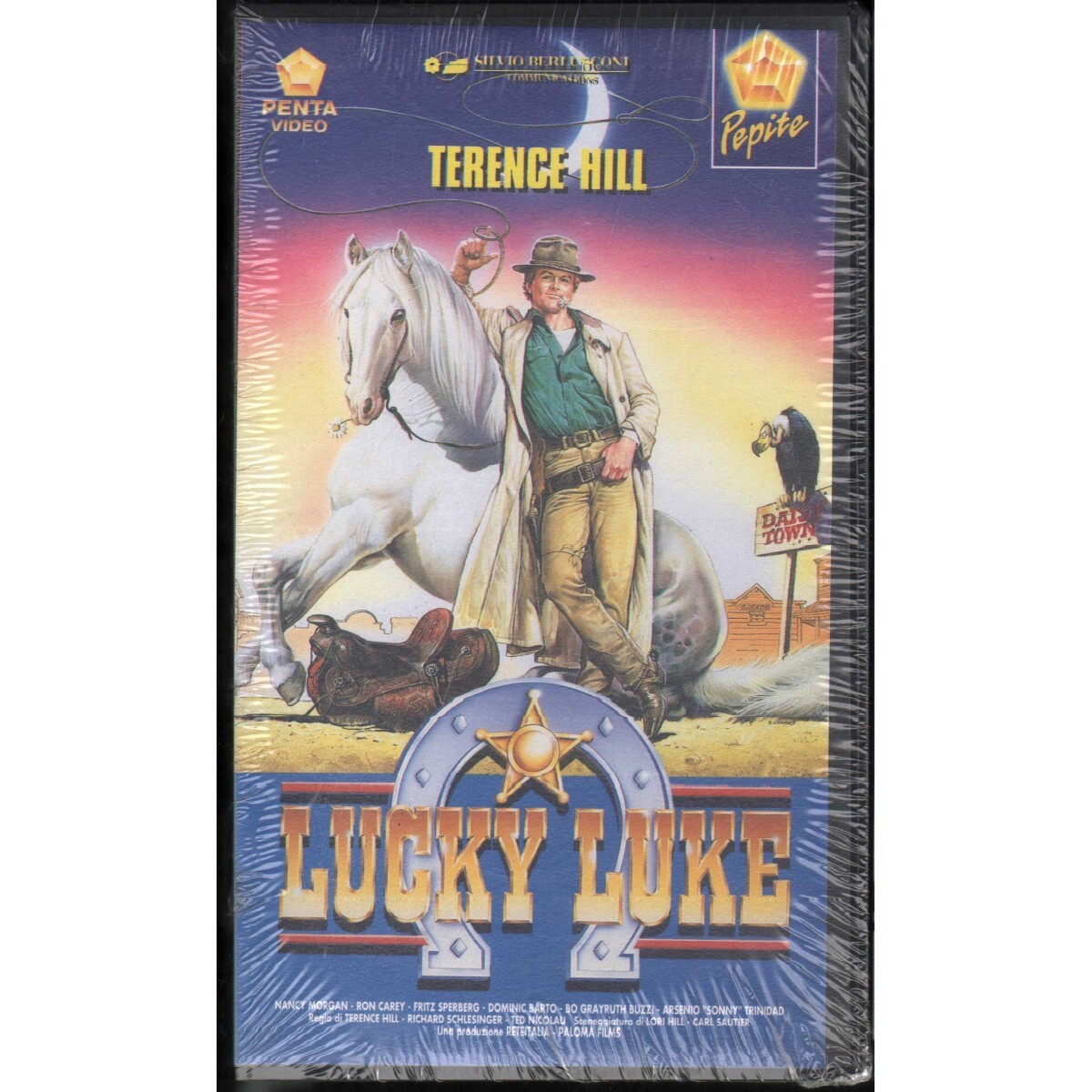Lucky Luke VHS Terence Hill Univideo - 1015204 Sealed