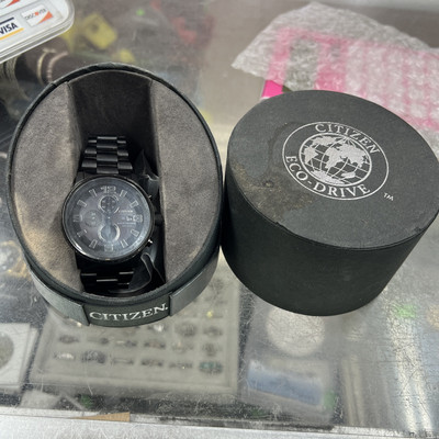 Citizen Eco-Drive Nighthawk WR200 Date Black Watch N-B612-S113861