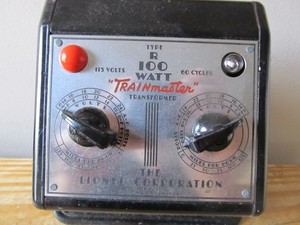 Lionel Type R Trainmaster Transformer 100 Watt, 115 Volts TESTED