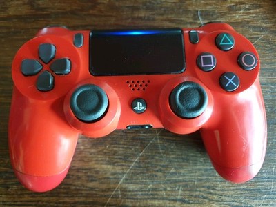 Sony Playstation 4 Wireless Controller Wie NEU PS4 Rot
