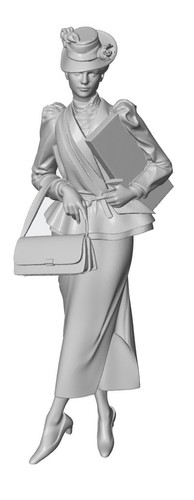 O Scale Everyday Figures (Batch F N251-N500) 1/48 On3 On30 Lionel Resin - Bild 191 von 256