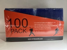 200 - 100 Pack Regular 35pt Top loaders & 100 Penny Sleeves Card Protectors