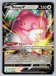Blissey V 119/198 Chilling Reign Ultra Rare Holo