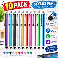 10-stylus Pen for Touch Screen Tablet Capacitive Stylist Pen Cell Phone