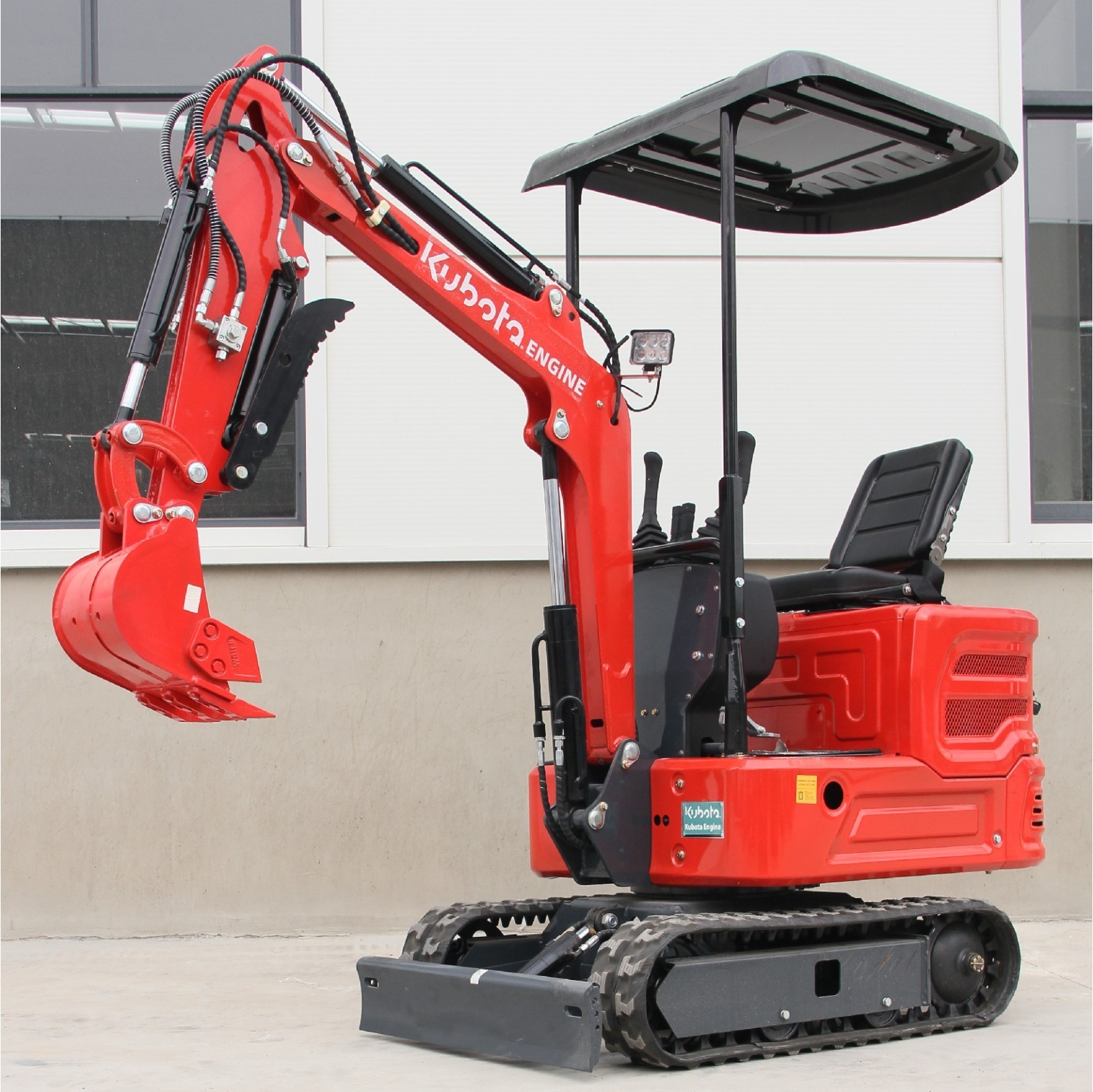Free Shipping Mini Hydraulic Excavator 1.4 Ton Kubota Diesel Engine For Sale