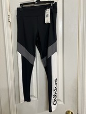 NWT Adidas Women  s Aeroready 3 Stripe In Black , White  Gray Size M