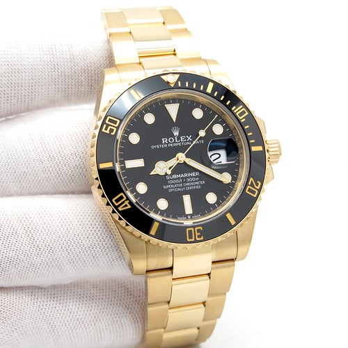 Rolex 126618LN Submariner 41 18K Yellow Gold