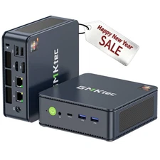 GMKtec Mini PC M5 Plus Gaming AMD Ryzen 7 5825U 32GB DDR4 RAM 1TB SSD WIFI 6E BT