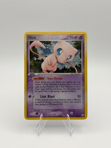 2006 MEW 10/92 LEGEND MAKER POKEMON HOLO LP
