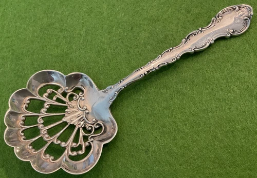 Strasbourg by Gorham Sterling Silver Pierced Bon Bon/Nut Spoon No Monograms 20g