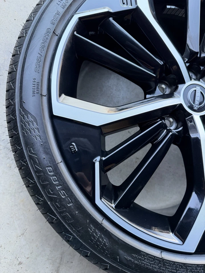 2025 NISSAN ALTIMA 19” SR MAXIMA WHEEL RIM TIRE 95477 40300-9HF9D OEM 2024 2023 - Image 4 of 4