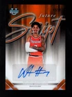 2025-26 BOWMAN CHROME U FUTURE SCRIPT ORANGE KIYAN ANTHONY AUTO AUTOGRAPH 11/25