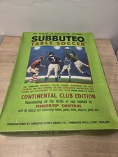 Subbuteo Continental Club Edition gioco calcio balilla vintage anni 70