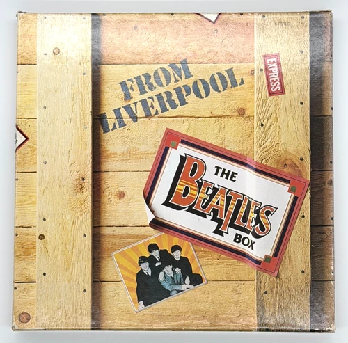 The Beatles Box  8LP Vinyl Set From Liverpool Japan EAS-77011-18 Stereo Used EX
