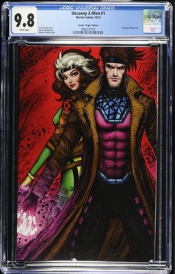 Uncanny X-Men #1 CGC 9.8 Unknown Comics Nathan Szerdy Exclusive Virgin Edition