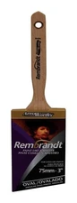 ArroWorthy 6420 3 Rembrandt Flat Sash Paint Brush 3 x 11/16 in.