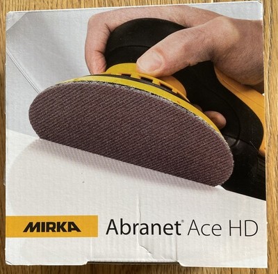 Mirka Abranet Ace HD Klett-Schleifscheibe, Ø 150mm, Körnung 80