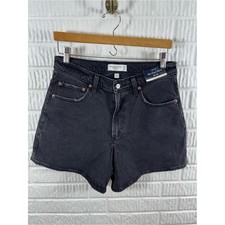 Abercrombie & Fitch High Rise Dad Short Curve...