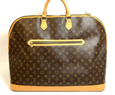 LOUIS VUITTON Monogram Alma Voyage GM Boston Bag M41445 LV Auth