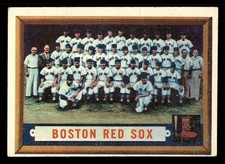 1957 Topps #171 Boston Red Sox Scan of the Card you'll receive Condition VG-EX
