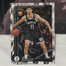 2025-26 Topps Season Tip-Off Rookie Ben Saraf Brooklyn Nets #226 Basketball Card