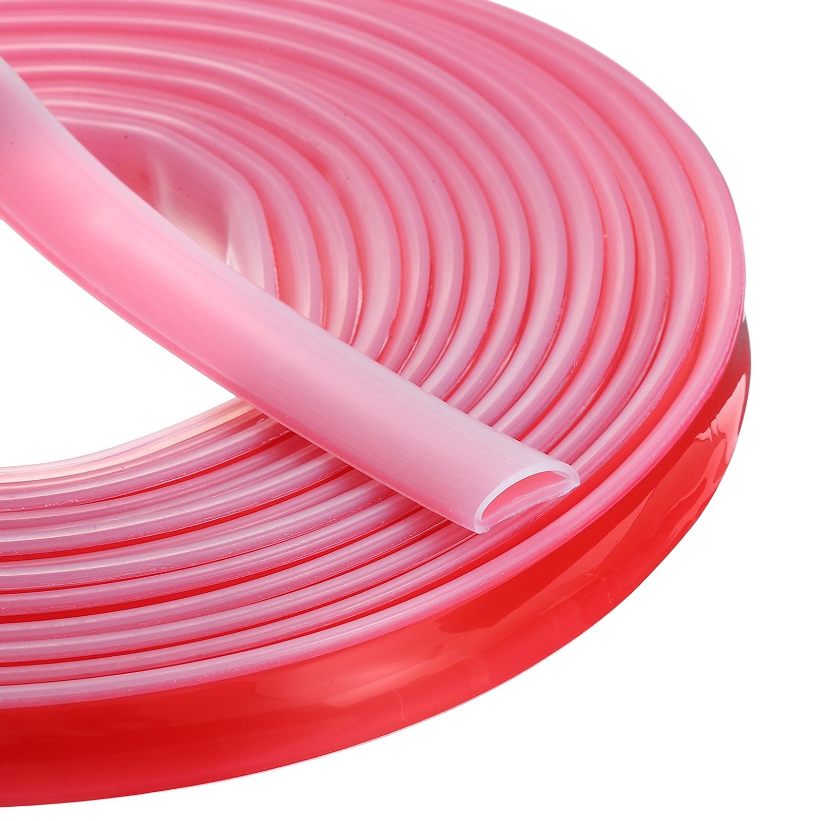 20 ft Self-Adhesive D-Shape Weather Stripping Door Seal (19/32" W × 3/16" T)