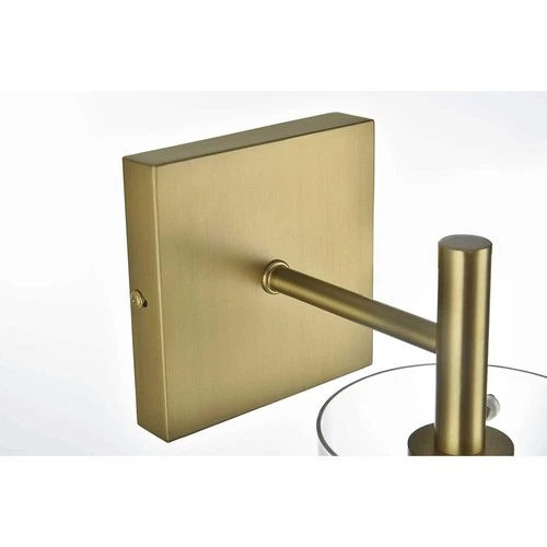 Living District LD2362SG Savant 1 Light 5 inch Satin Gold Bath Sconce Wall Light - Picture 6 of 8