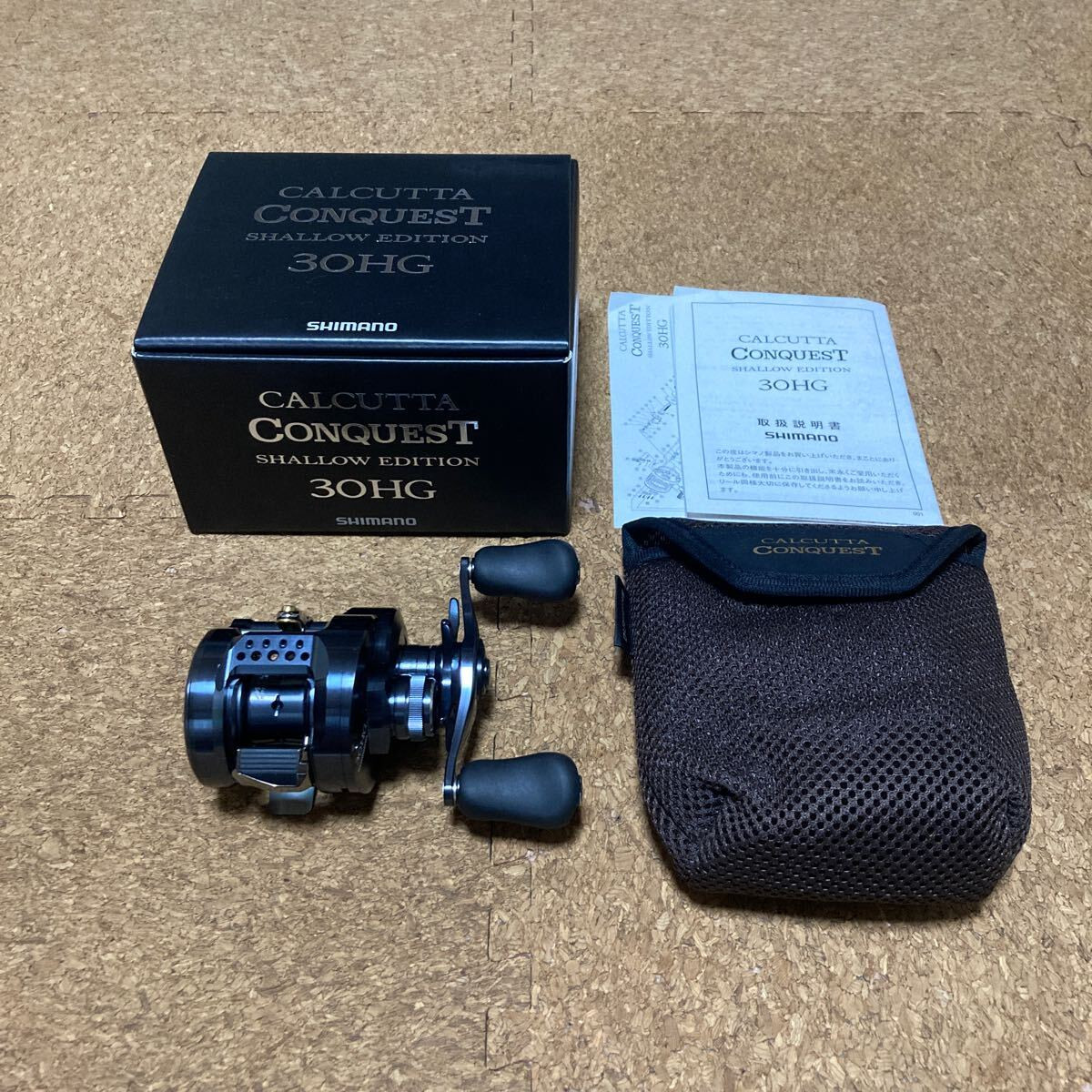 リール SHIMANO CALCUTTA CONQUEST 30HG Shimano 24 CALCUTTA CONQUEST SHALLOW EDITION 30HG Right Bait
