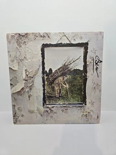 Led Zeppelin - Untitled (IV) Vinyl Record LP 1971 Atlantic SD 7208 Pecko VG+