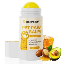 Dog Paw Balm Stick for Dry Cracked Paws, Natural Paw Moisturizer with Shea Bu...