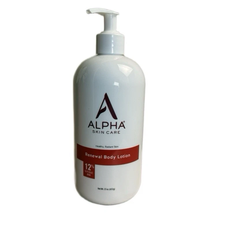 Alpha skincare Renewal body lotion with glycolic - exfoliating body lotion 652g