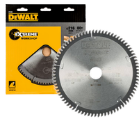 Dewalt KreissäGeblatt 216X30Mm 80Z Extreme Holz Aluminium Pvc Laminat DT4286-QZ
