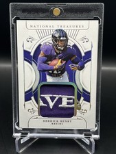 DERRICK HENRY 2025 National Treasures Sick Logo Patch SP 25/25 FOTL